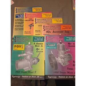 Engine Collectors Journal Volume 28 Issues 157-162 2003 Full Year Lot of‎ 6